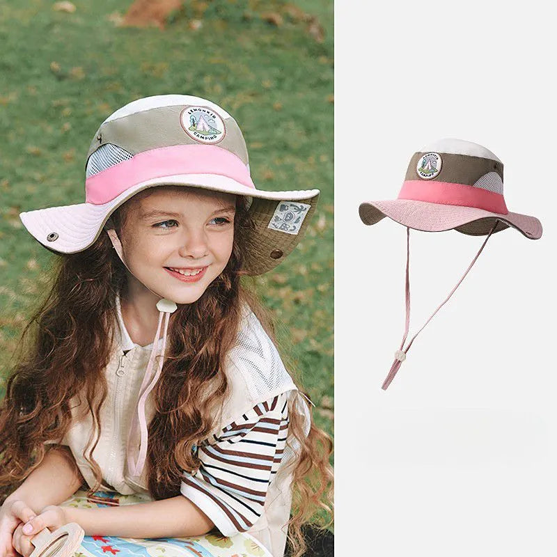 LittleNavigator - Sombrero tipo pescador con protección solar para niños de Pocokids