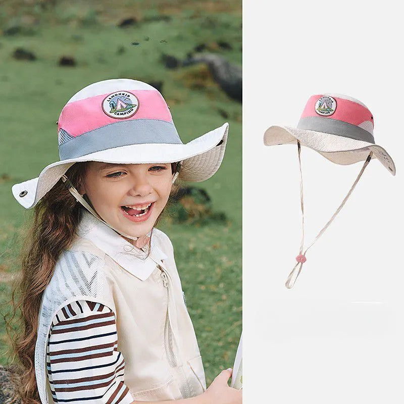 LittleNavigator - Sombrero tipo pescador con protección solar para niños de Pocokids