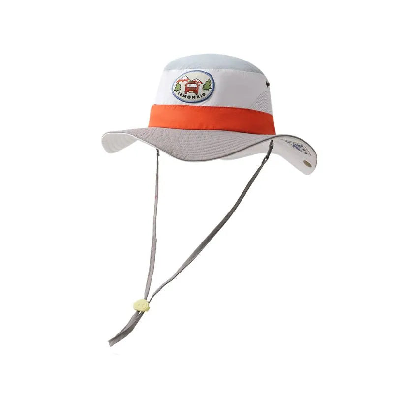 LittleNavigator - Sombrero tipo pescador con protección solar para niños de Pocokids