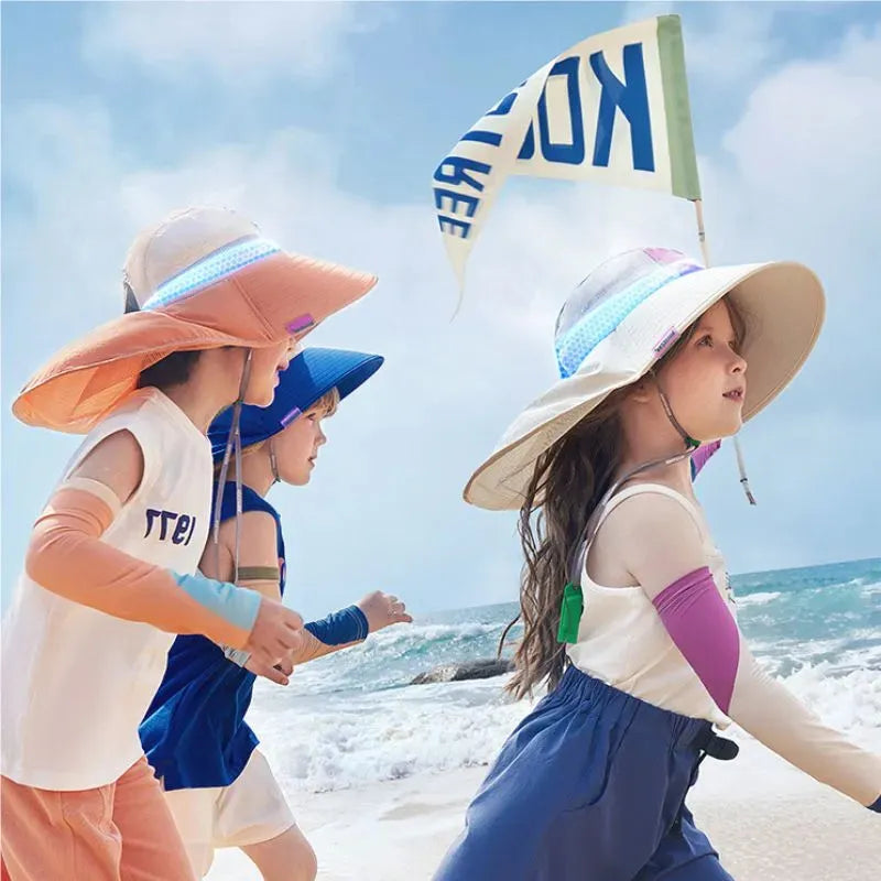BananaLeaves - Sombrero de pescador con protección UV para niños