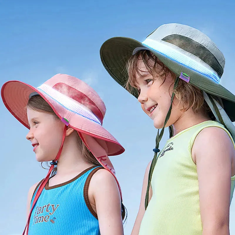 DawnSunshine - Sombrero protector solar Pocokids