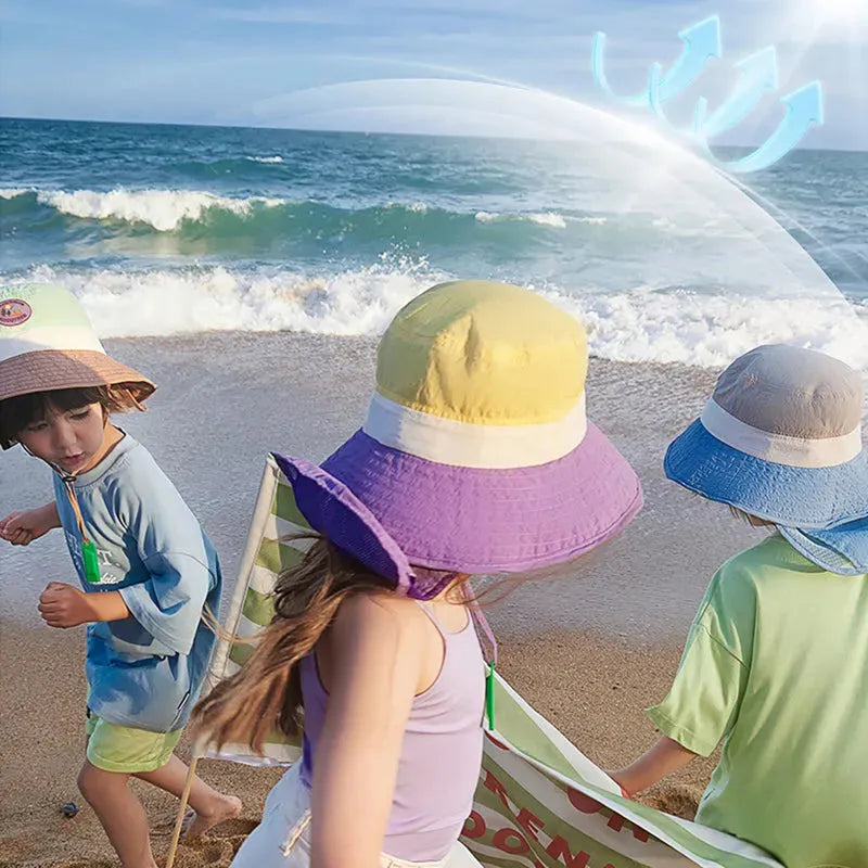 DawnSunshine - Sombrero protector solar Pocokids