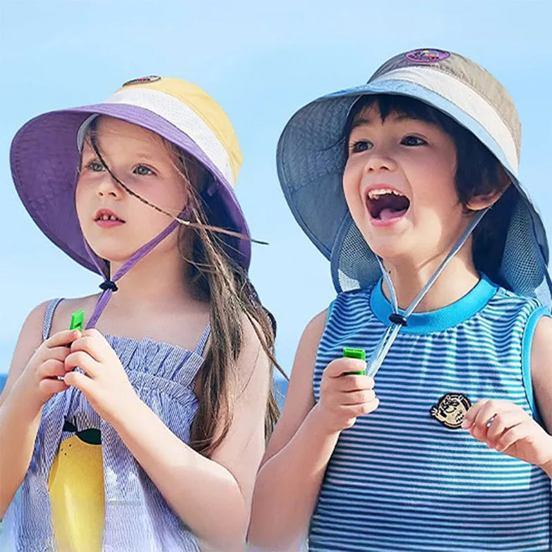 DawnSunshine - Sombrero protector solar Pocokids