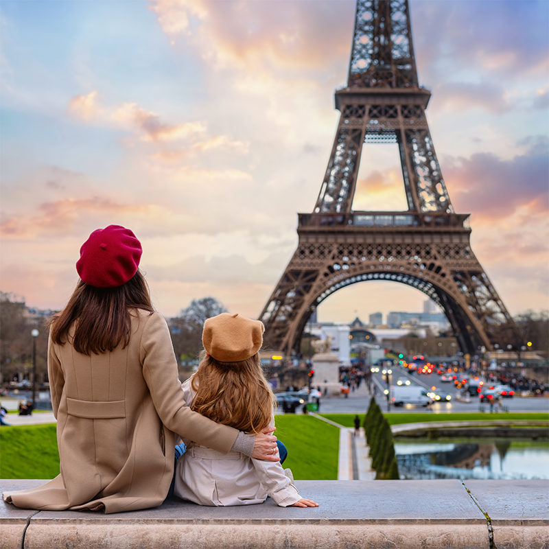 Explore romantic France with kids