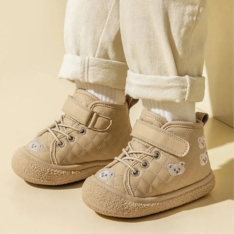 FuzzyBear - Kids Winter Boots-Pocokids