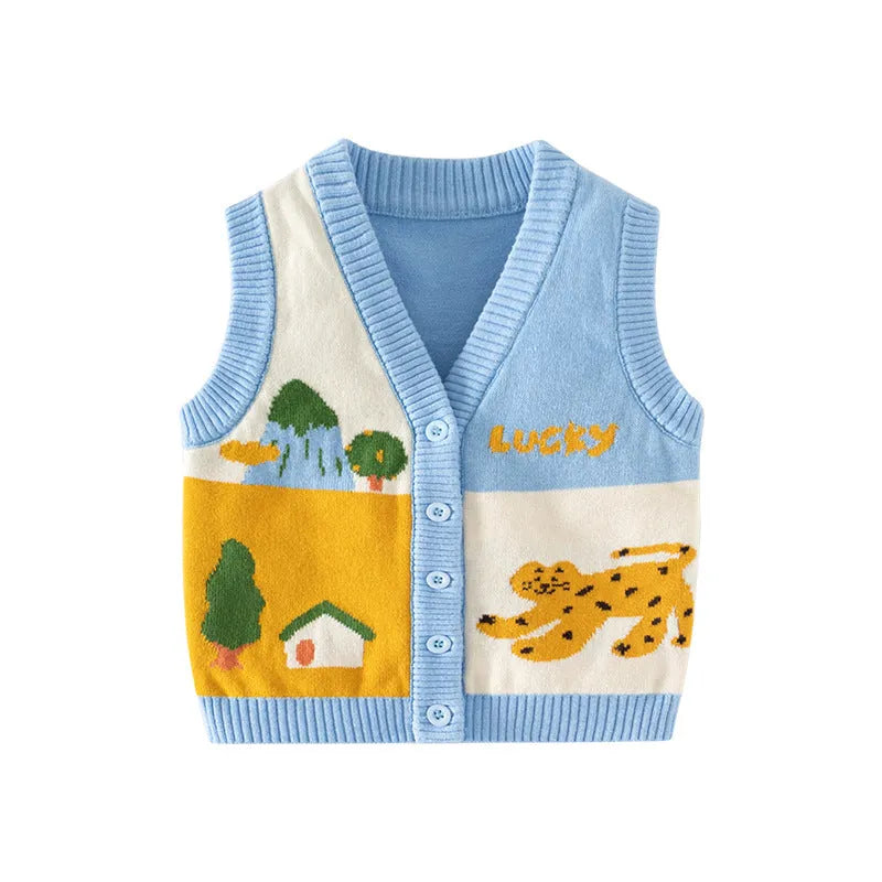 Little Leopard - Baby Sweater-Pocokids