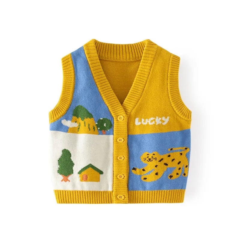 Little Leopard - Baby Sweater-Pocokids