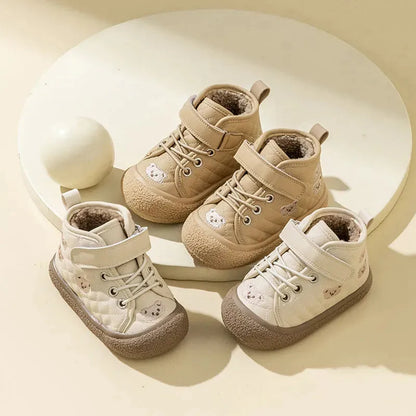 FuzzyBear - Kids Winter Boots-Pocokids