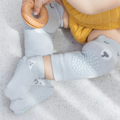 ComfyCubs - Non-slip Baby Socks & Knee Pad Set - Pocokids