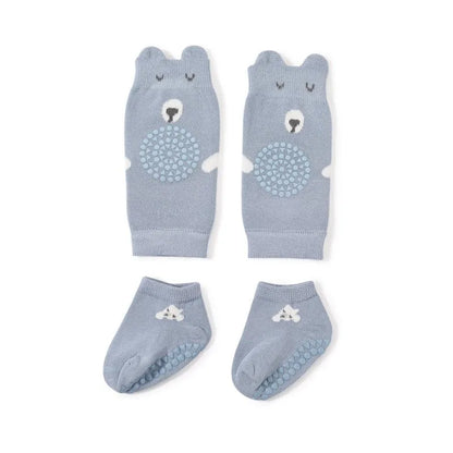 ComfyCubs - Non-slip Baby Socks & Knee Pad Set - Pocokids