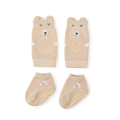 ComfyCubs - Non-slip Baby Socks & Knee Pad Set - Pocokids