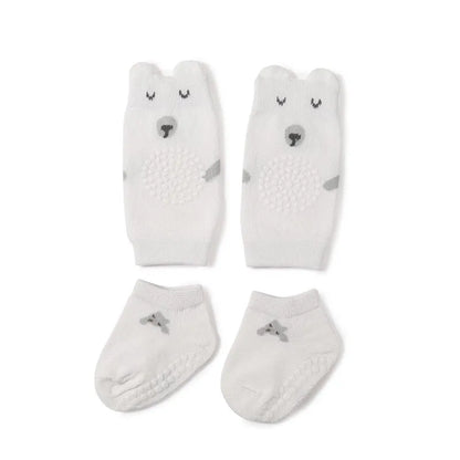 ComfyCubs - Non-slip Baby Socks & Knee Pad Set - Pocokids