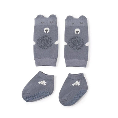 ComfyCubs - Non-slip Baby Socks & Knee Pad Set - Pocokids