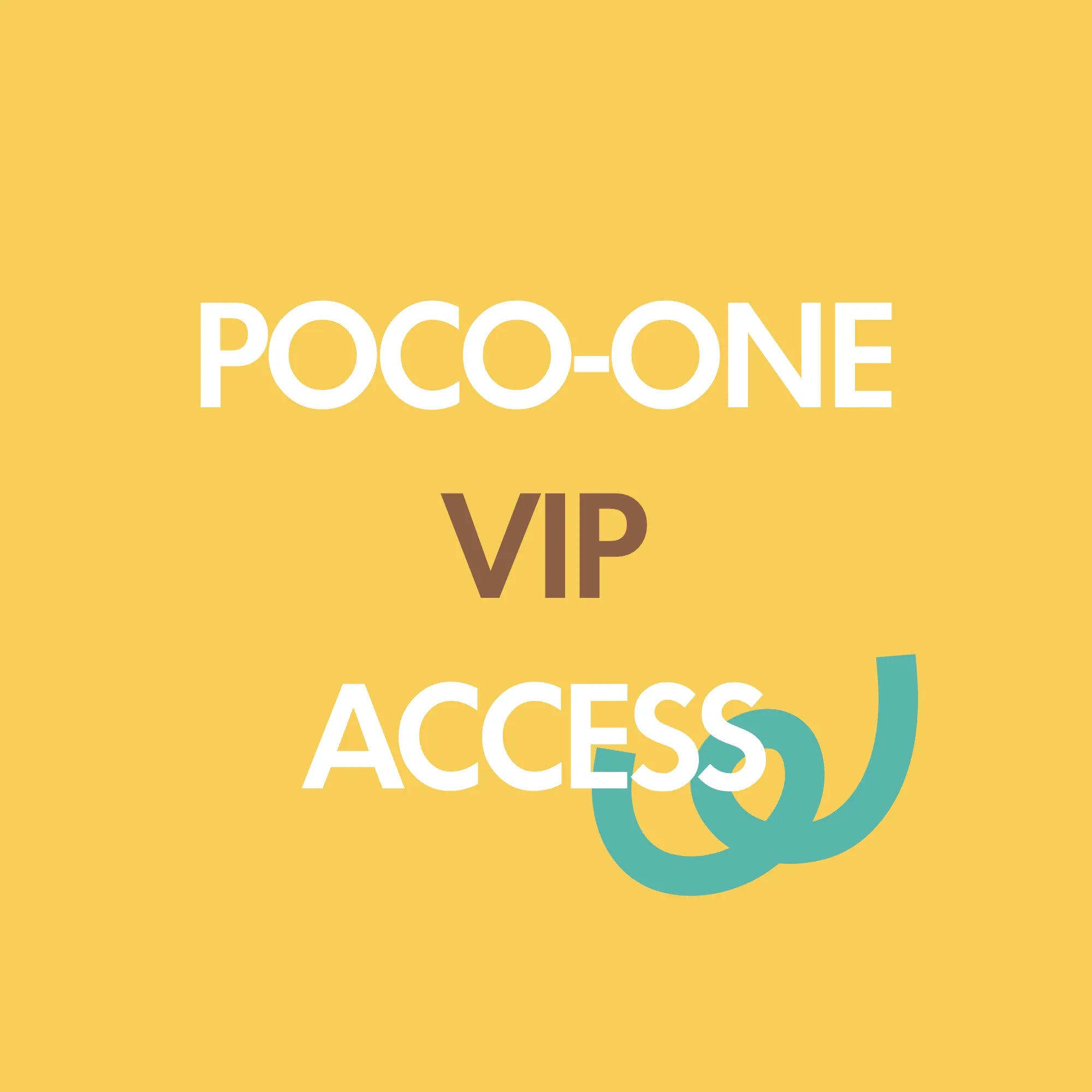 Poco-One VIP Access: Unlock Kickstarter Early Bird Perks for $1