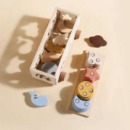 A Dream Bus - Poco Wooden Toy-Pocokids