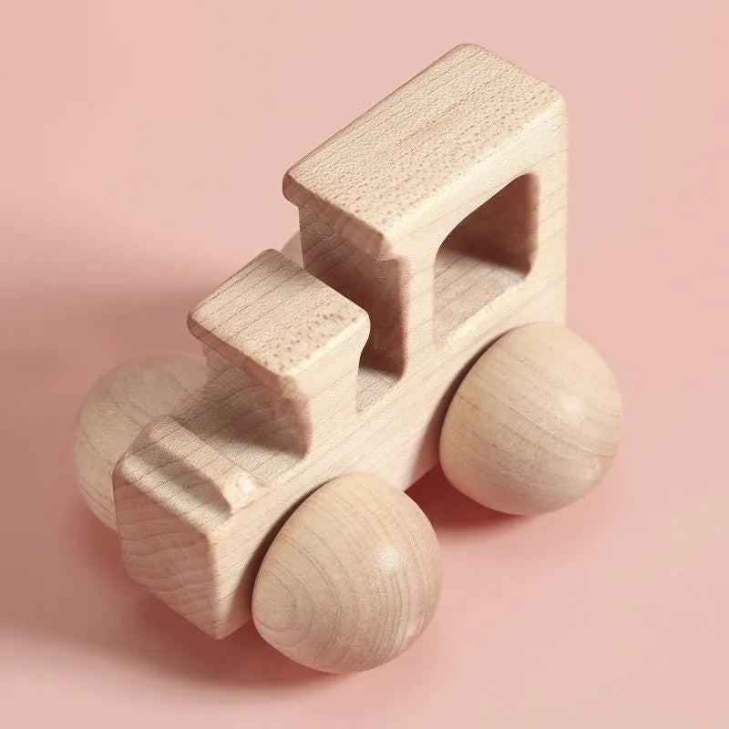 A Retro Train - Poco Wooden Toy-Pocokids