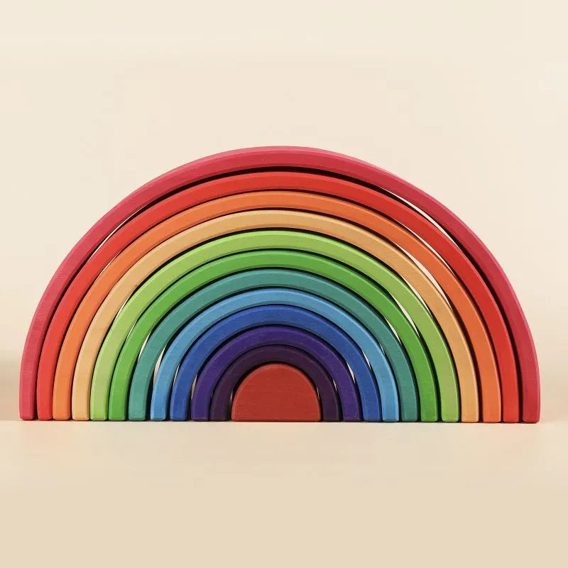 A Rainbow Puzzle - Poco Waldorf Play-Pocokids