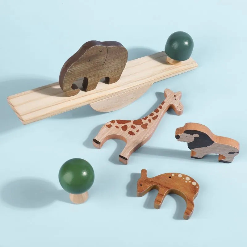 A Forest Seesaw Set - Poco Wooden Toy-Pocokids