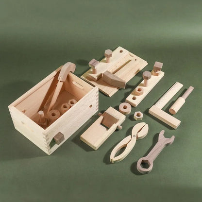 A Toolbox Set - Poco Wooden Toy-Pocokids