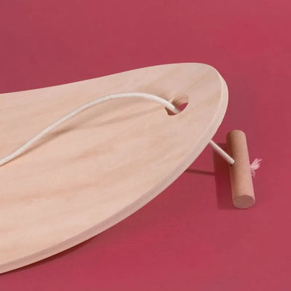 A Wooden Balance Board - Poco Waldorf Play-Pocokids